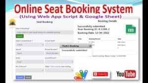 Book online seat